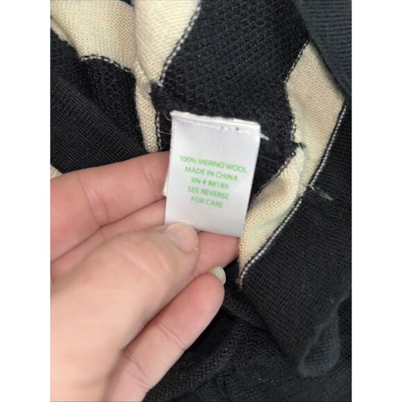 Lilly Pulitzer 100% Merino Wool 3:4 Sleeve Pullover Knit Dress Size L - Picture 8 of 8